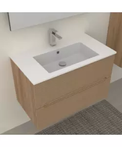 MOBILE BAGNO "CANALETTO" ROVERE, 80 CM